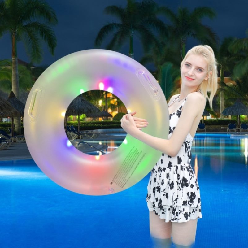 With handles - Transparent circle with lights 90# (for adults over 16 years of age)